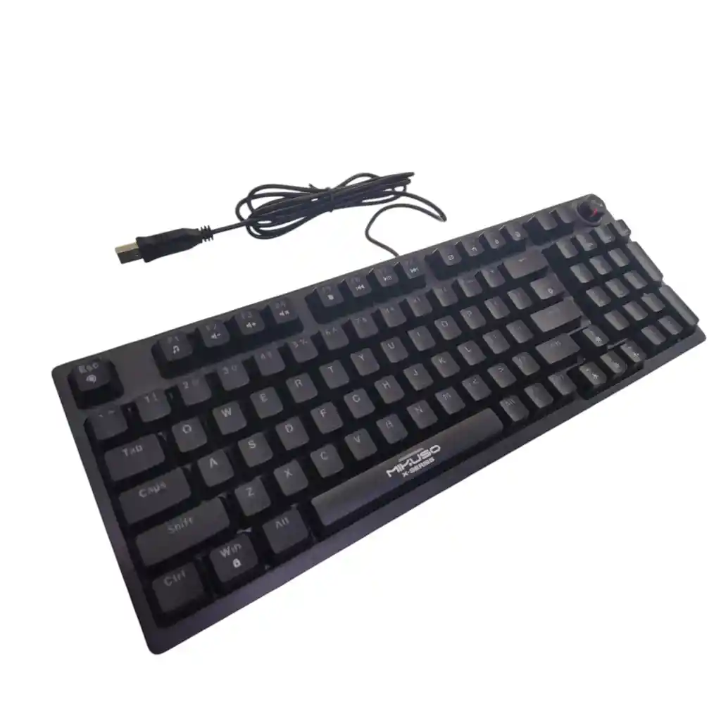 Teclado Mecanico Al 90% Compacto Switch Rojo Rainbow Xk-96