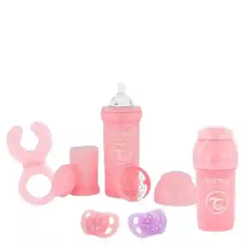 Combo Twistshake Recien Nacidos Rosa