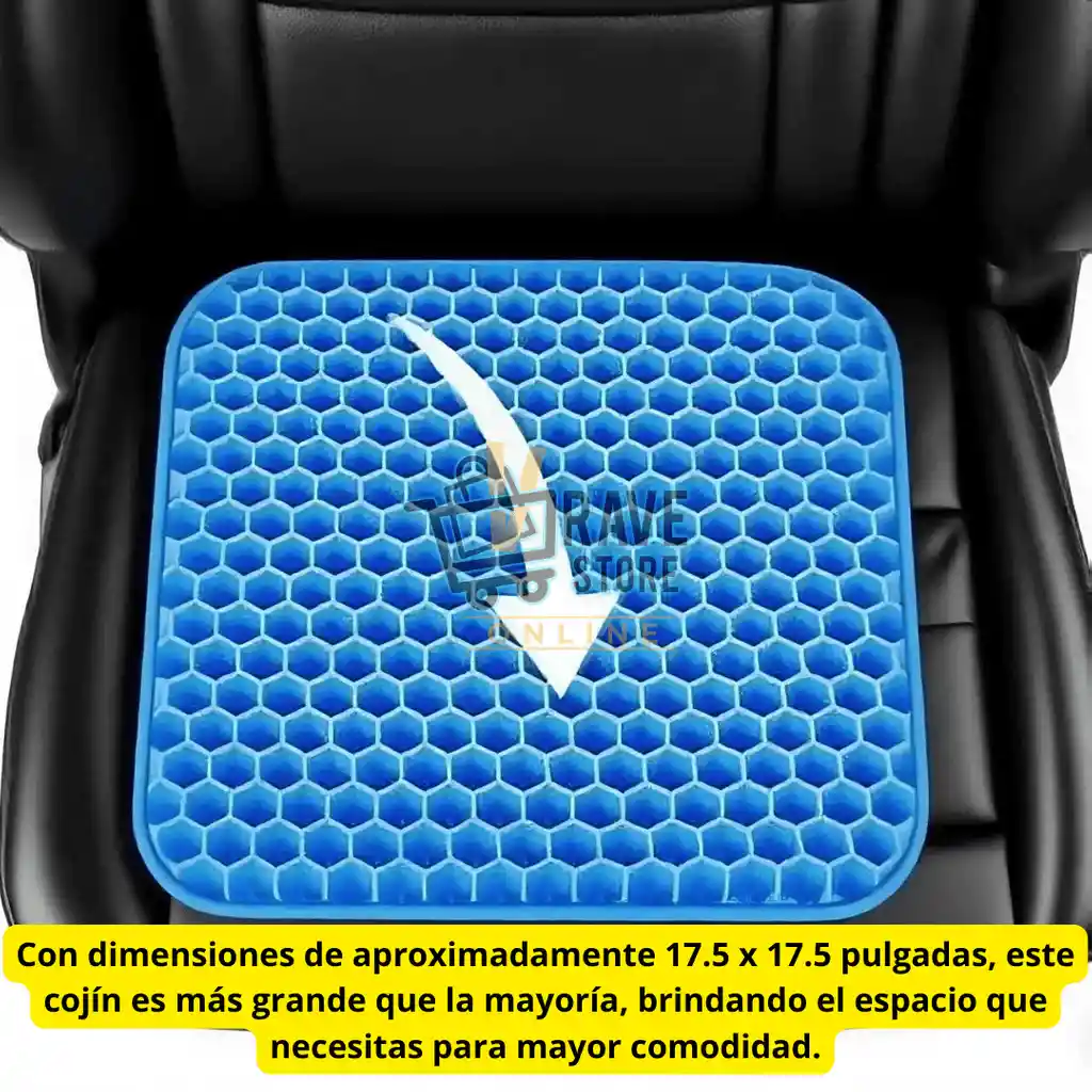 Cojín De Silicona Gel Flexible Y Obsequio Funda Protectora