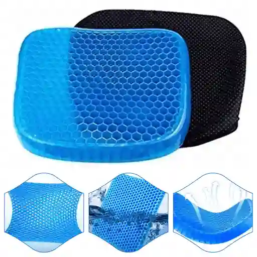 Cojín De Silicona Gel Flexible Y Obsequio Funda Protectora