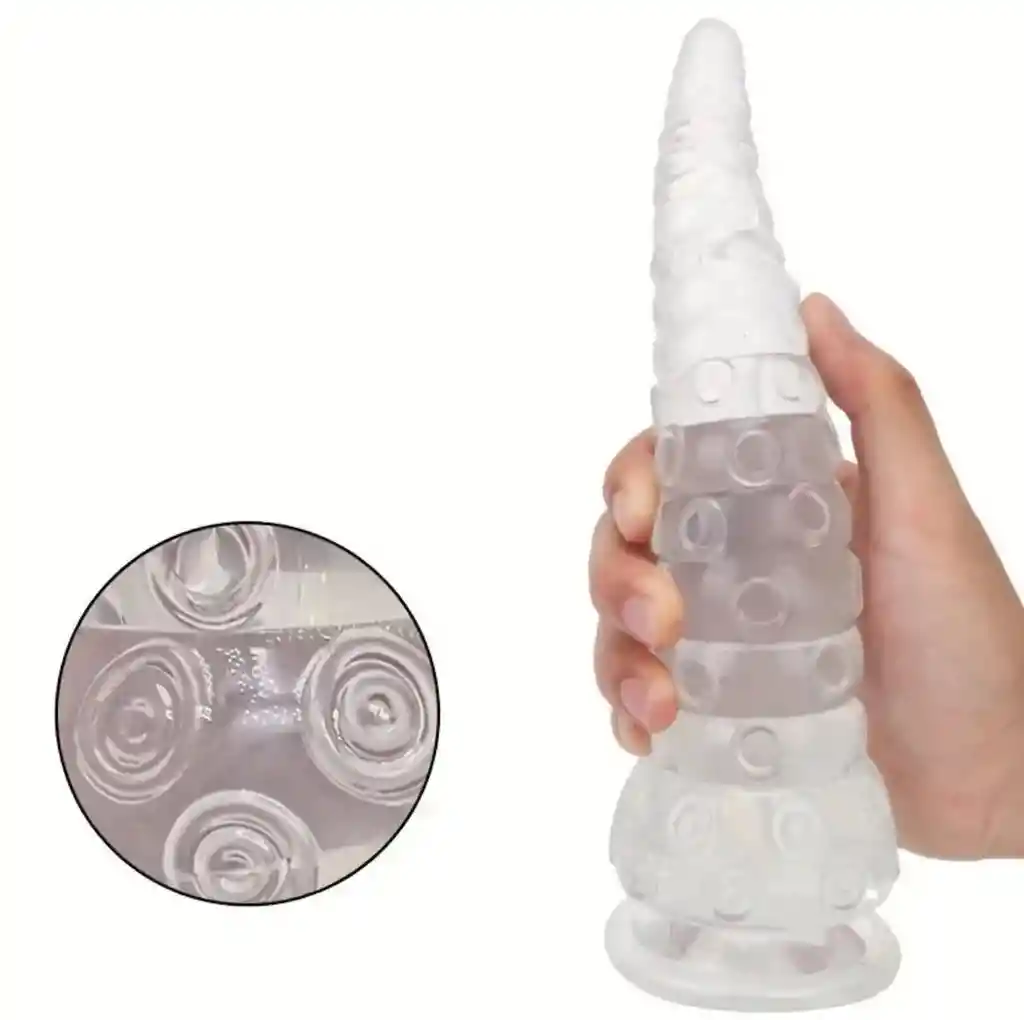Dildo 19 Cm Texturizado Consolador Masturbador Realista Tentaculo Juguetes Para Adultos Vagina Unisex Gay Bondage Sadomasoquismo Dilatador Tentáculo