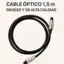 Cable Óptico De Audio 1.5m – Grueso Y De Alta Calidad