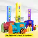 Tren Dominó Eléctrico Con Sonido Diversión Y Aprendizaje