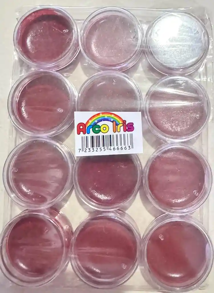 Pintucarita Colores Roja X 12