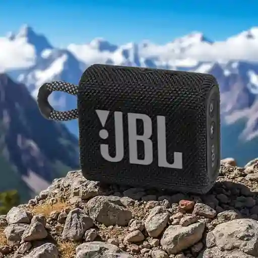 Parlante Jbl Go3 Potencia Compacta Y Resistente Original (negro)