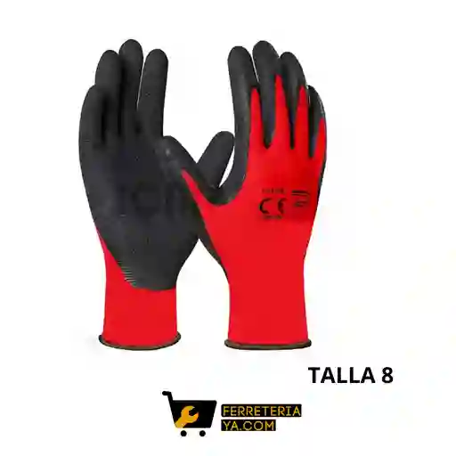 Guantes De Nitrilo Reforzado Talla 8