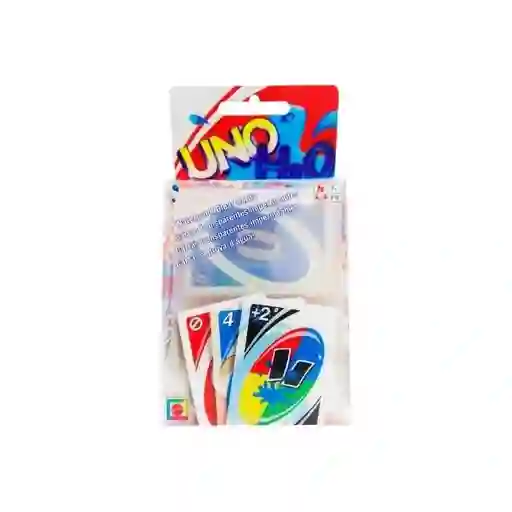 Cartas Uno H2o Impermeables,