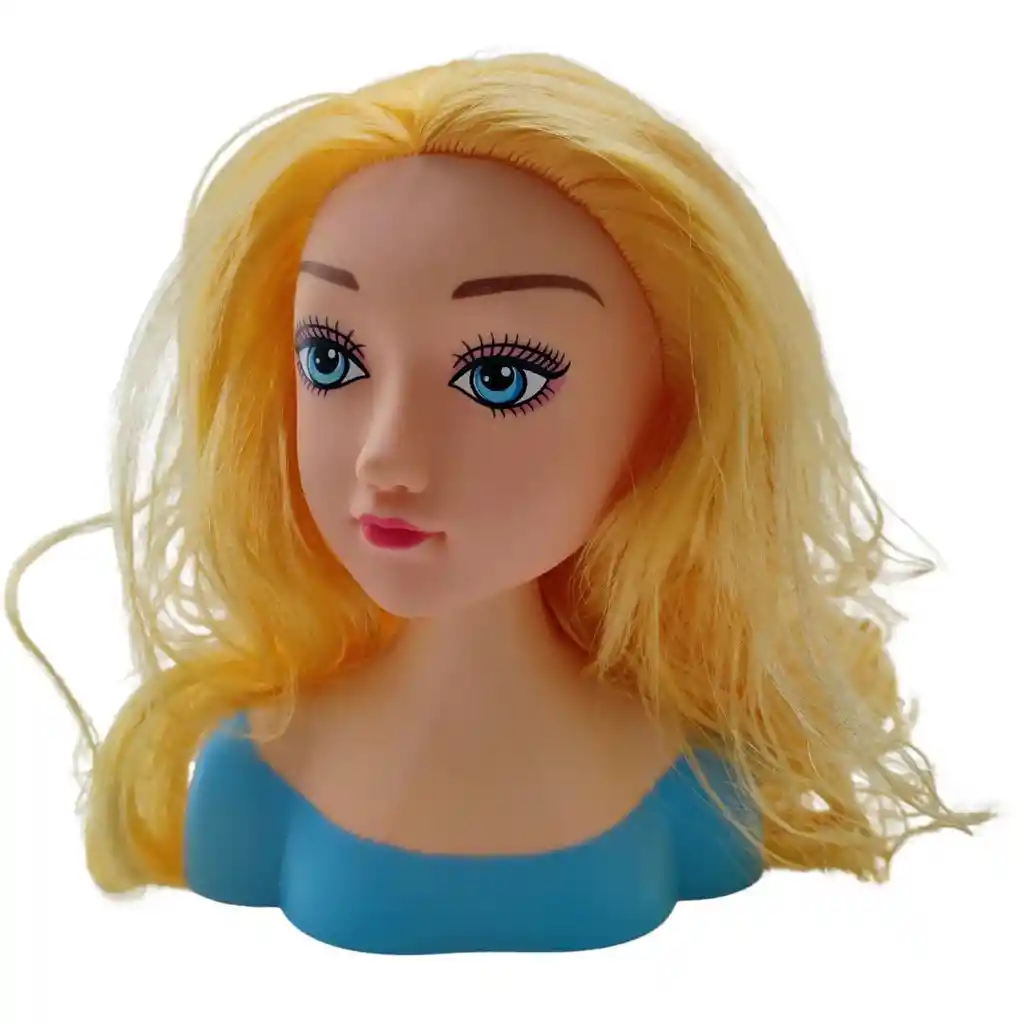 Cabeza De Muñeca Stylist Para Peinar Y Maquillar Niñas