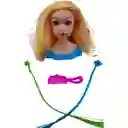 Cabeza De Muñeca Stylist Para Peinar Y Maquillar Niñas