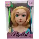 Cabeza De Muñeca Stylist Para Peinar Y Maquillar Niñas