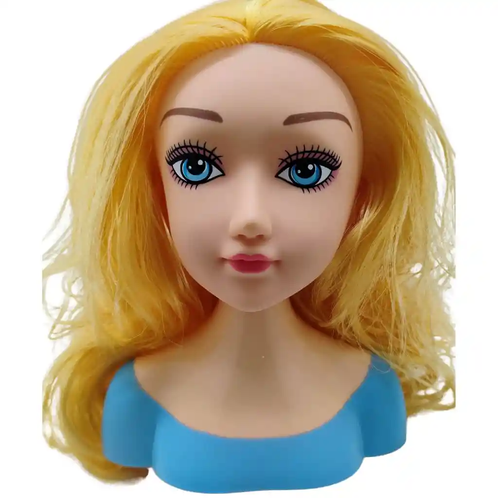 Cabeza De Muñeca Stylist Para Peinar Y Maquillar Niñas