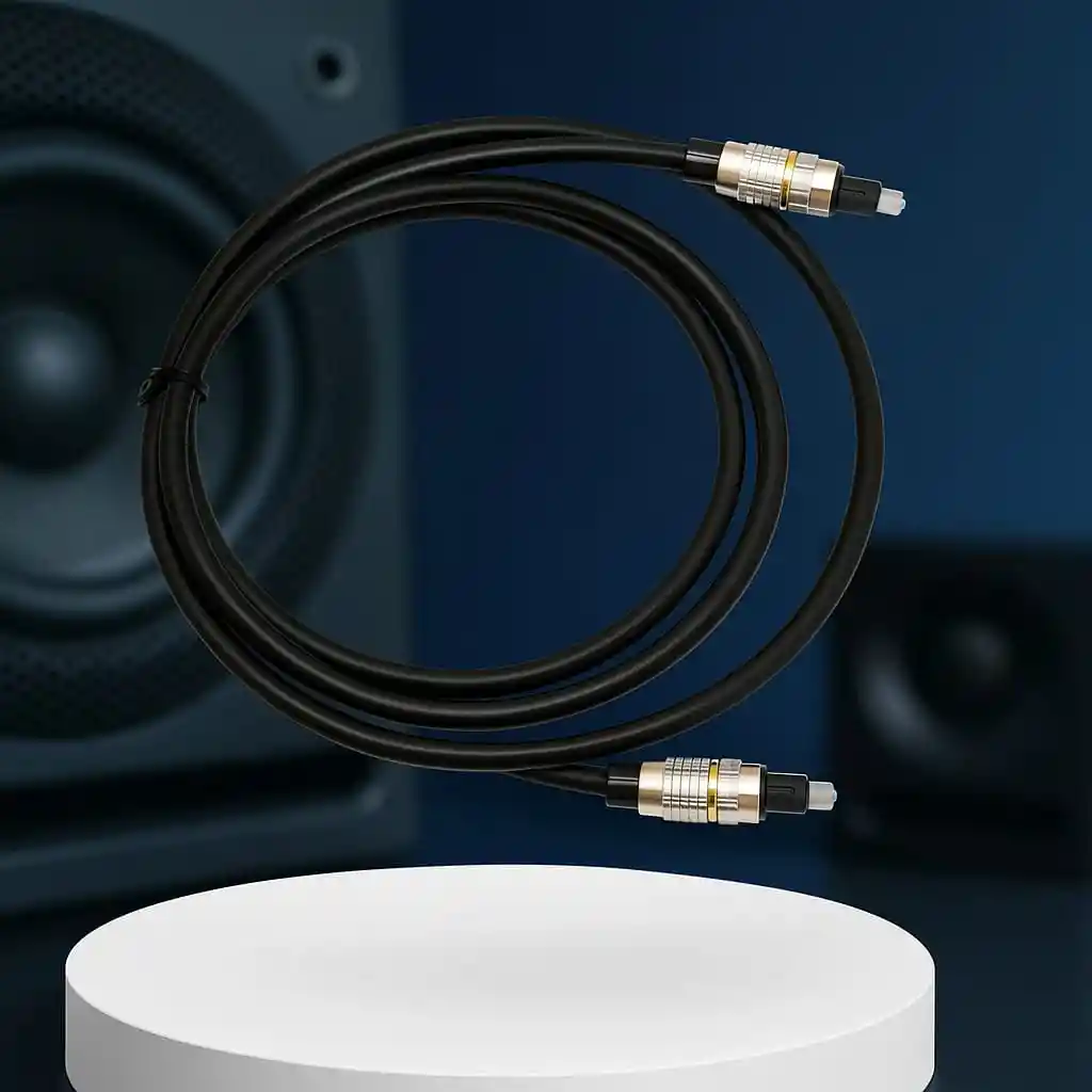 Cable Óptico De Audio 1.5m – Grueso Y De Alta Calidad