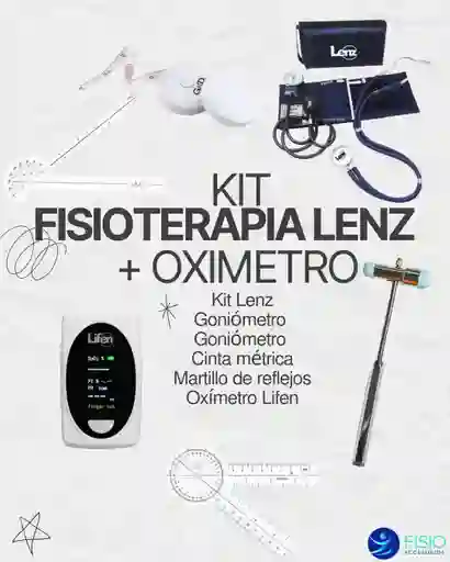 Kit Fisioterapia+ Oximetro Lenz