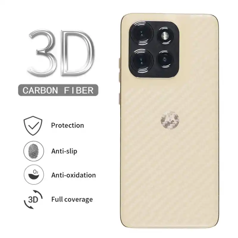 Motorola Edge 60 Tapa Trasera 3d Hidrogel Irrompible Premium