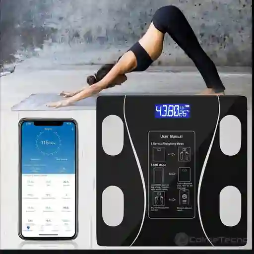 Bàscula Bluetooth Recargable
