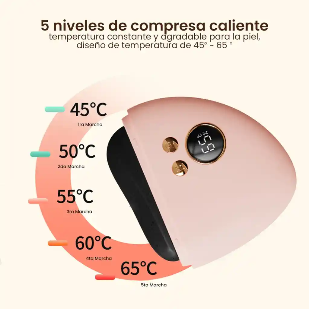 Masajeador Yoga Facial Con Punta De Jade Y Temperatura - Washa Reafirmante Y Relajante