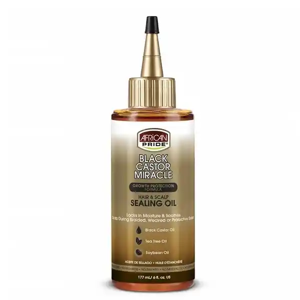 African Pride Sealing Oil Black Castor Miracle