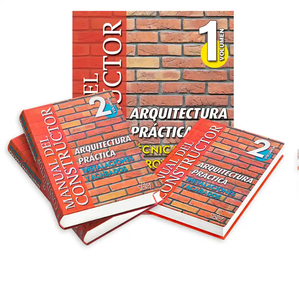 Manual Del Constructor - Arquitectura Practica - 2 Tomos Tapa Dura