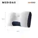 2 Almohadas Semi Ortopédicas Alto Confort Cervical Antiácaros