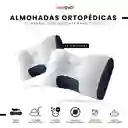 2 Almohadas Semi Ortopédicas Alto Confort Cervical Antiácaros