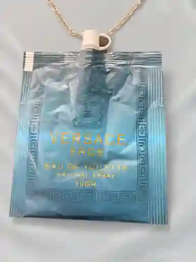 Sachet De Perfume En Gel Para Hombre Fragancia Eros De Versache 10 Gr