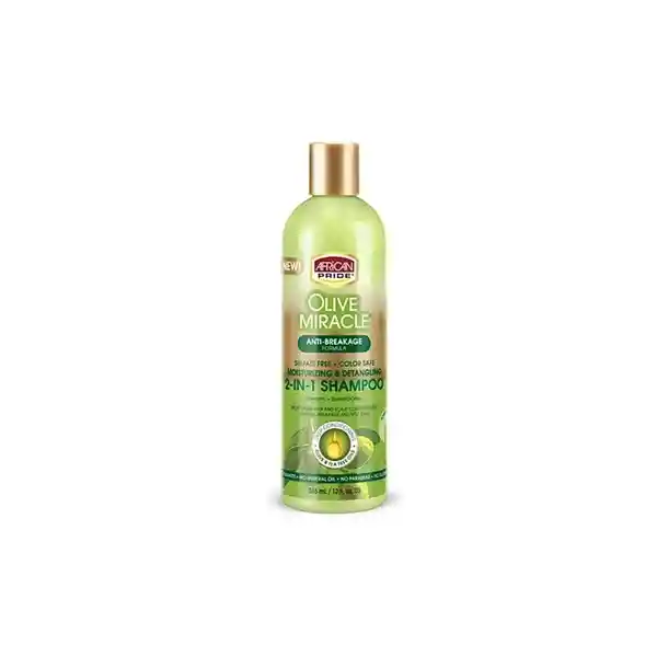 African Pride Shampoo 2 En 1 Oliva Miracle