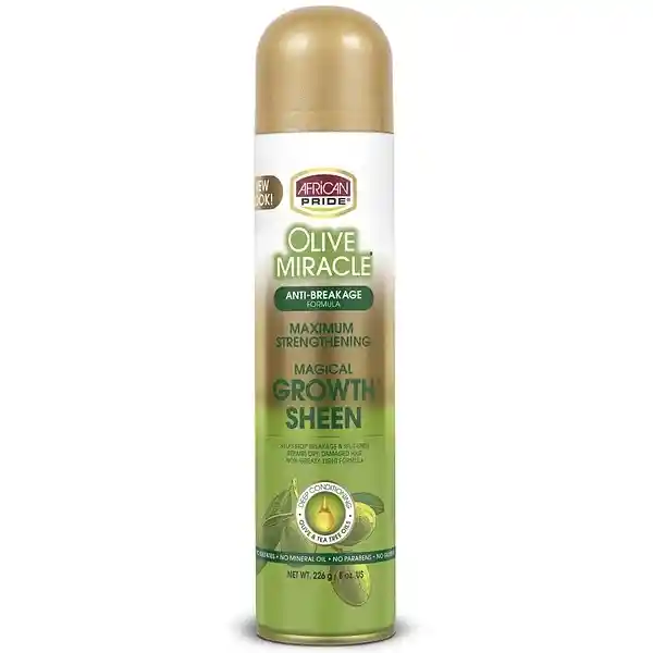 African Pride Olive Miracle Magical Growth Sheen 226g