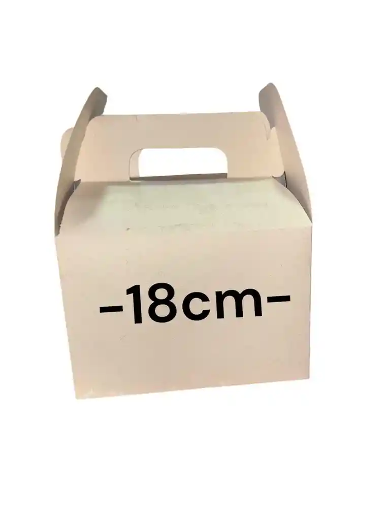 Caja En Carton Cartulina Maletin 18x12x12