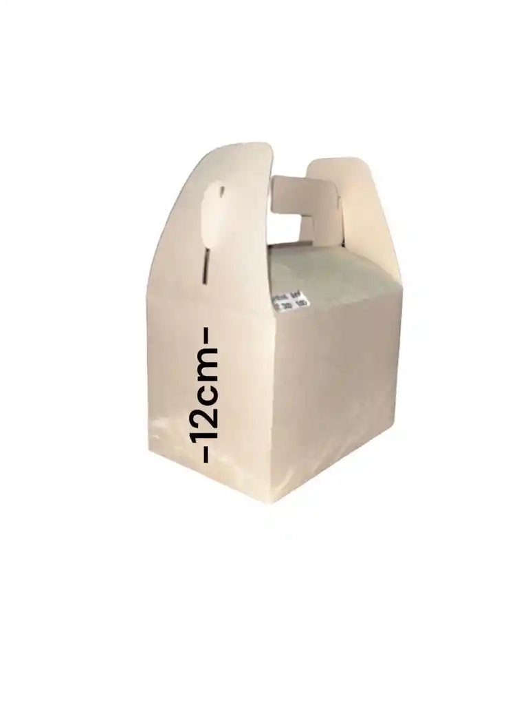 Caja En Carton Cartulina Maletin 18x12x12