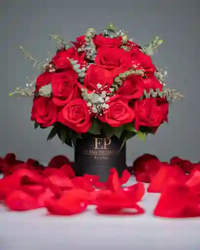 Cilindro Pequeño Solo Rosas Plus