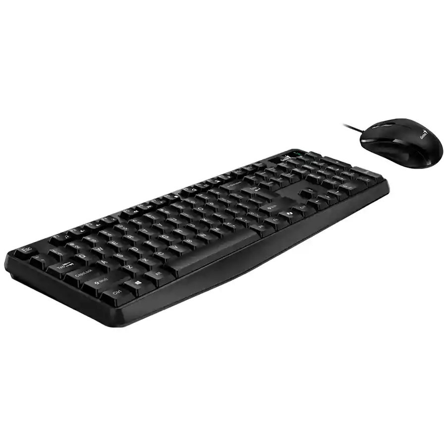Kit Combo Teclado Y Mouse Genius Km170 Color Negro