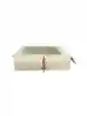 Caja En Carton Cartulina De 22x22x5cm Con Ventana