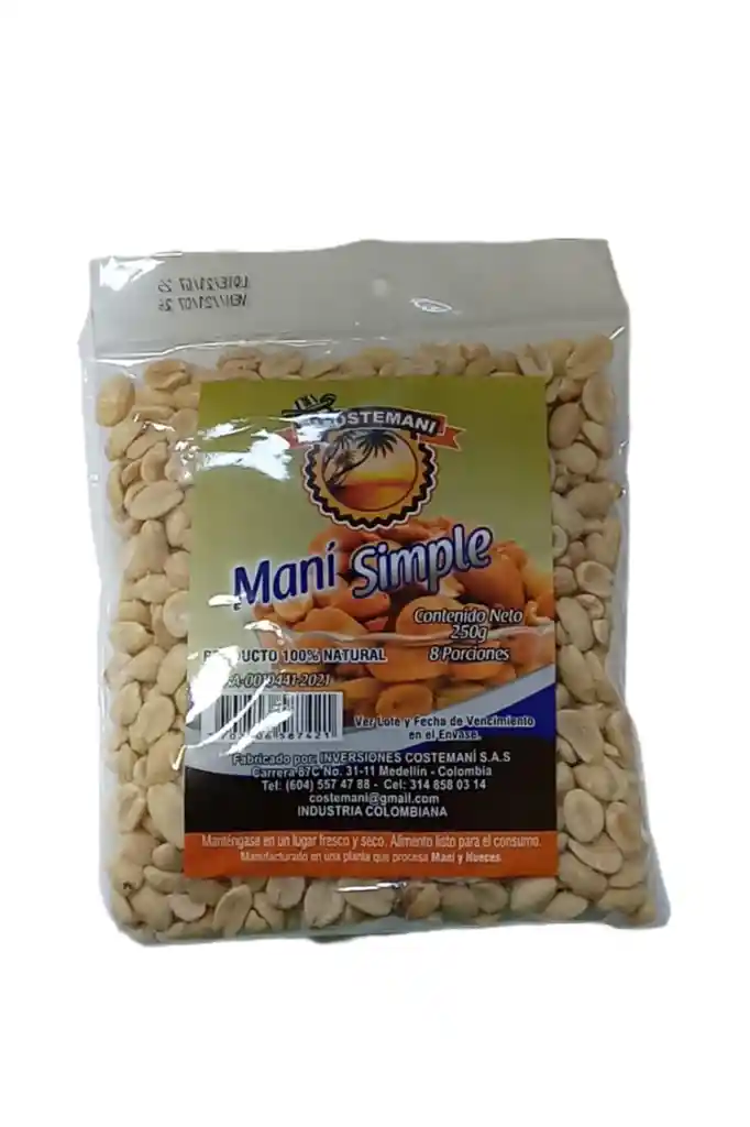 Mani Simple X250g Costemani