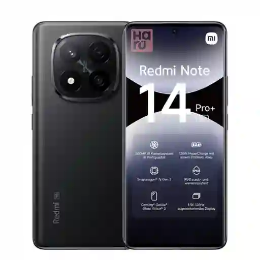 Celular Xiaomi Redmi Note 14 Pro+ 5g 512gb/12gb Ram Negro