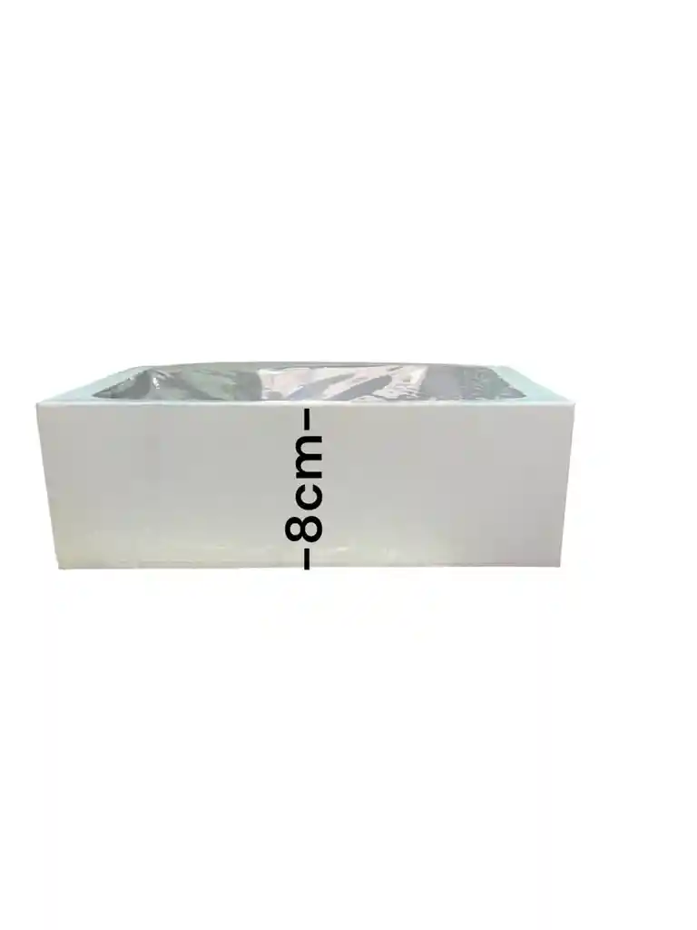 Caja En Carton Cartulina Con Ventana 25x16x8cm Plegable