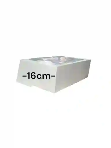 Caja En Carton Cartulina Con Ventana 25x16x8cm Plegable