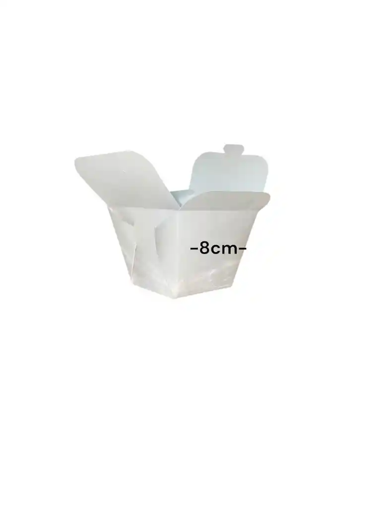 Caja En Carton Cartulina Dulcera 8x8x9cm Plegable