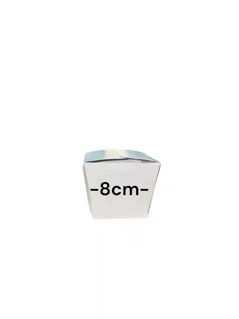 Caja En Carton Cartulina Dulcera 8x8x9cm Plegable