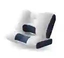 4 Almohadas Semi Ortopédicas Alto Confort Home Cervical Antiácaros