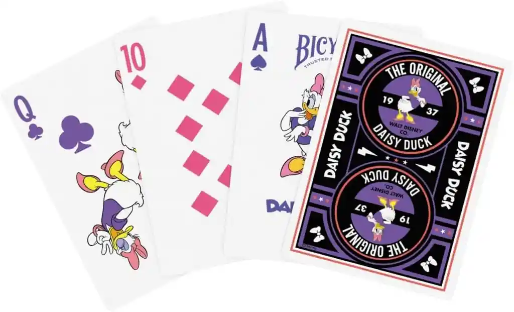 Juego De Cartas Coleccionable Póker Disney Daisy Adultos