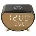 Reloj Con Cargador Inalámbrico Parlante Ay-23
