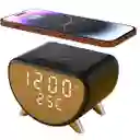 Reloj Con Cargador Inalámbrico Parlante Ay-23