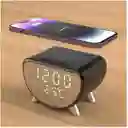 Reloj Con Cargador Inalámbrico Parlante Ay-23