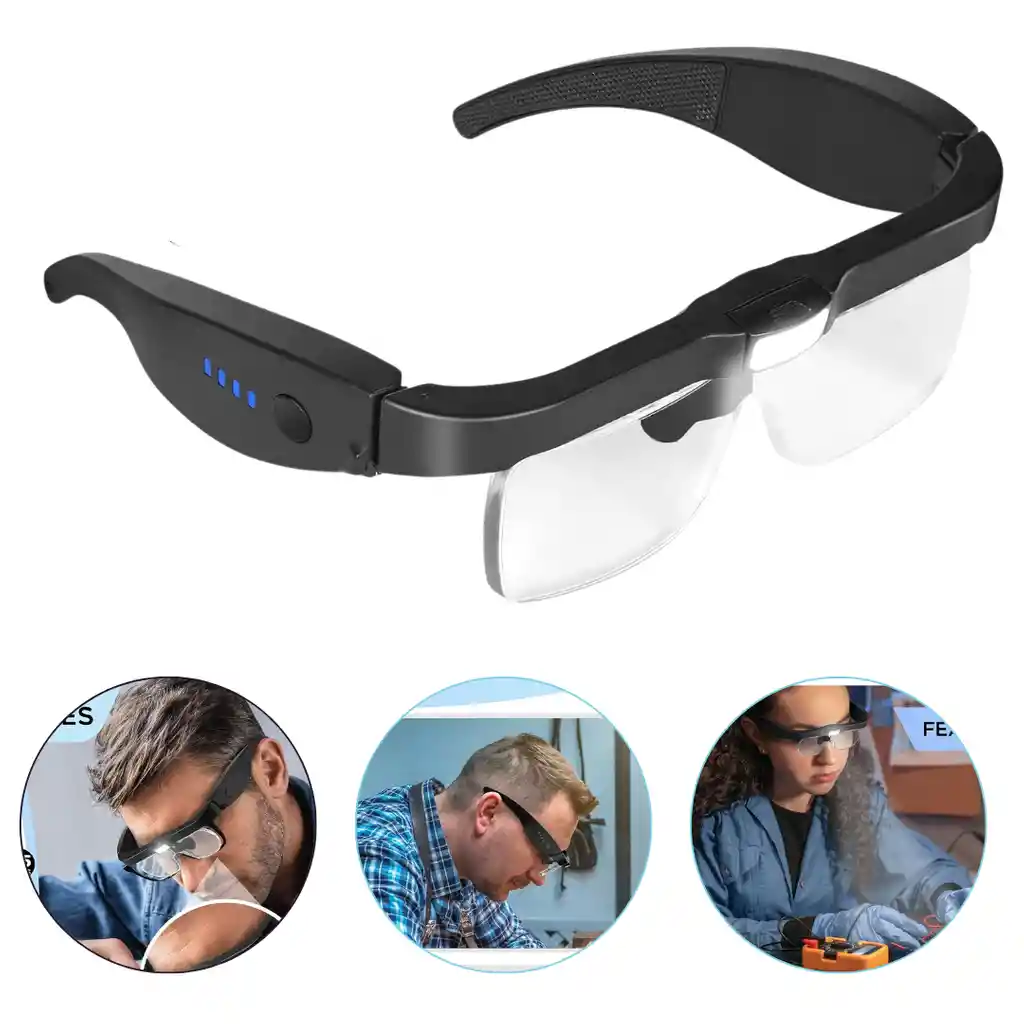 Gafas Aumento Vision Mejora Precisión Aumento Cosas Pequeñas