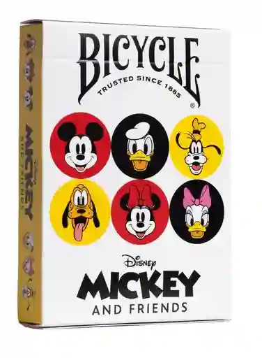 Juego De Cartas Coleccionable Póker Mickey Para Adultos