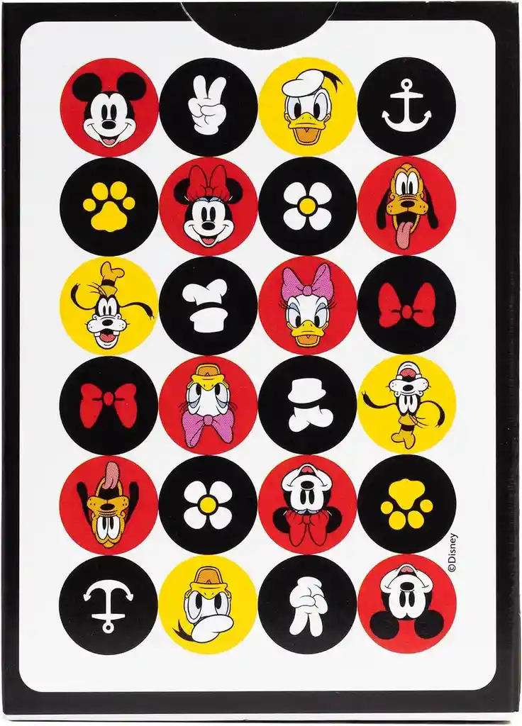 Juego De Cartas Coleccionable Póker Mickey Para Adultos