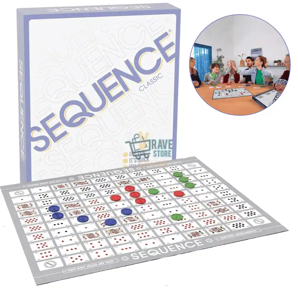 Juego De Mesa Sequence Goliath Jax +7 Años