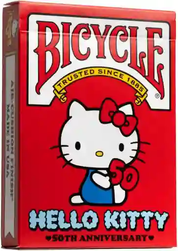 Juego De Cartas Coleccionable Póker Hello Kitty Adultos