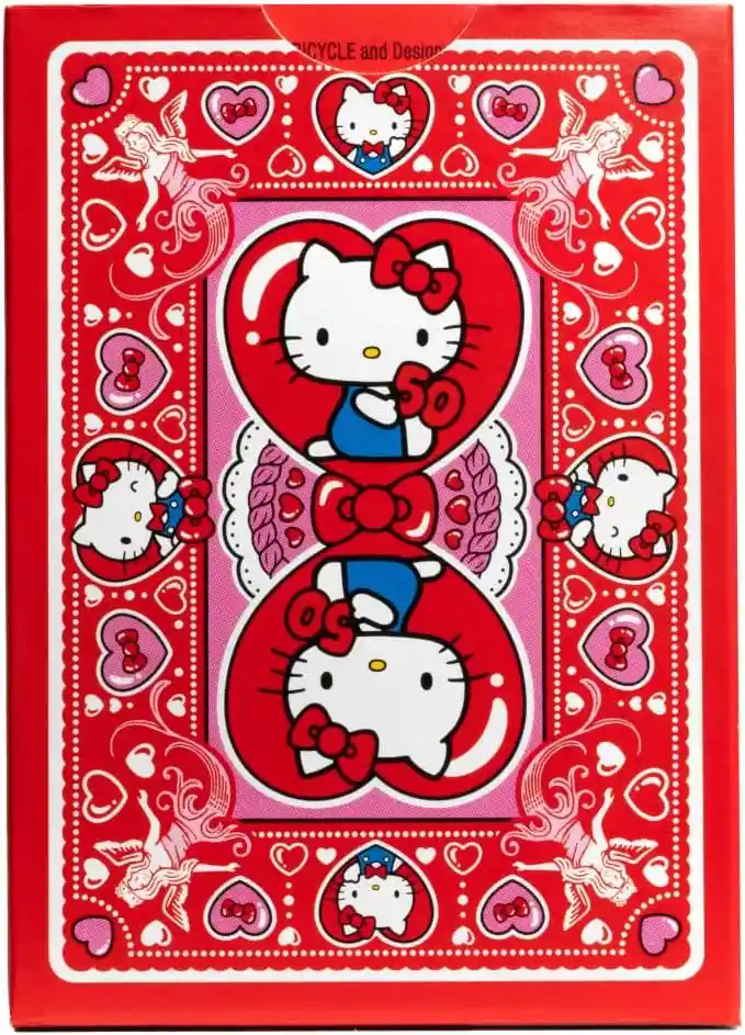 Juego De Cartas Coleccionable Póker Hello Kitty Adultos