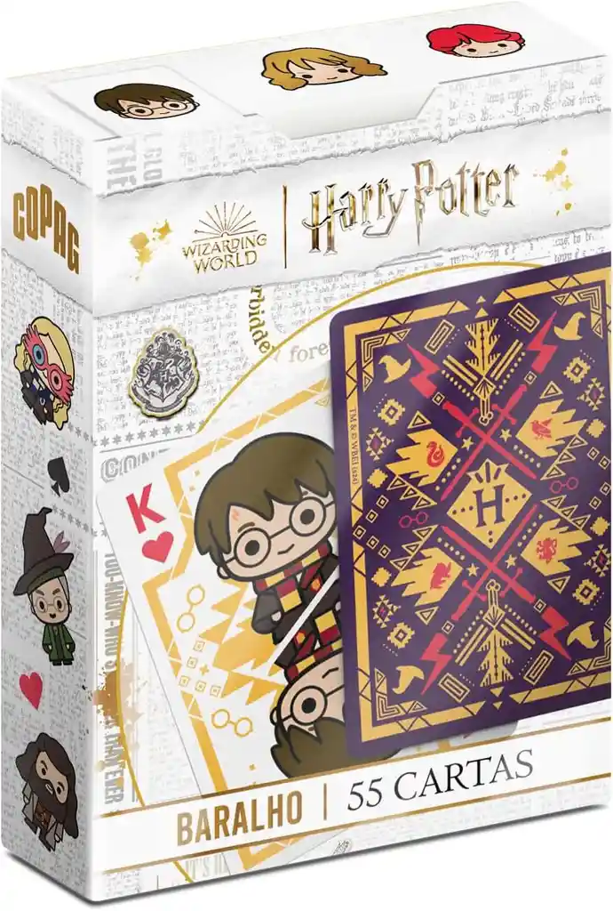 Juego De Cartas Coleccionable Póker Harry Potter Adultos